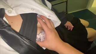 Kinky cups having hot sex in a love hotel