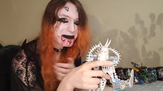 Goth Trans Girl teaches Bionicles Lore for Valentine's Day