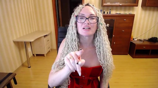 Anal whore instruction for locked up dicklet, Strap On and CEI