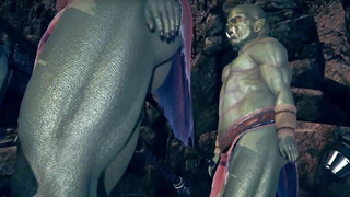 Female knight lose to monster ork - episode.57 preview