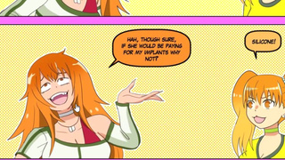 NAGATORO became a GIANTESS TOMBOY♥♥~!!