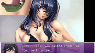 Mysta's myst adventure vore scene 1: Giantess gf pred