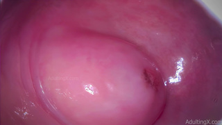 Cervix Throbbing After Orgasm and Heart Beating 4K