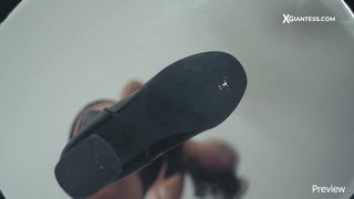 Giantess Ex Girlfriend crushes you under her boots & spits on you