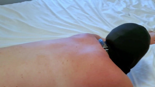 Husband and a total STRANGER DOMINATE submissive young WIFE, in this MMF threesome.