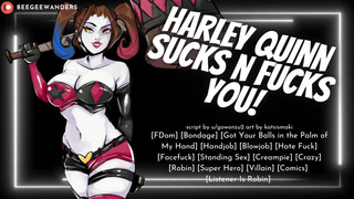 Harley Quinn Captures & Interrogates You With Her Holes! Erotic ASMR Roleplay for Men