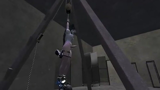 Cryptofantasy after school visits a bondage room