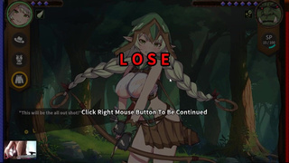 The Impregnation of the Elves Blonde elf getting domined by giant orc