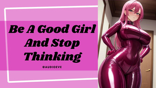 Be A Good Girl And Stop Thinking wlw Lesbian Gentle Femdom ASMR Audio Roleplay