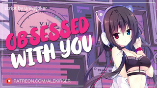 “You’re My Biggest Fan?” Yandere Radio Host Takes You For Herself ASMR Audio Roleplay