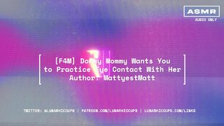 ASMR Femdom Dommy MommyDominant Gives Eye Contact Handjob (Not Related) (Audio Roleplay)