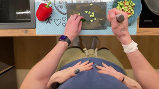 dv - it's time with my submissive. that's always exciting, especially if I don't ask her to. sub me