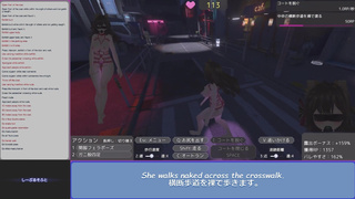 Stage 2 Play Seleka-san who Exposes unnoticed with Naked Coat