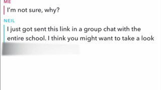 Your bully live streams fucking your tied up girlfriend to the entire class (trailer)