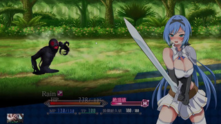 Nightmare knight - a horny paladin fighting monsters