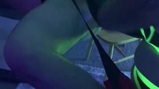 Husband Fisted By Wife In Sex Swing