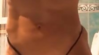 With my hands tied up,they put a vibrator deep inside my pussy. Feels so insane and so good.