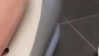 Ruining Her Pussy & Ass With A Wine Bottle Gaping Sloppy Pussy Spread Open