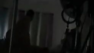 Fucking her hard while her husband at work.