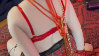 Anal hook and fucked for bad student, ends in creampie!