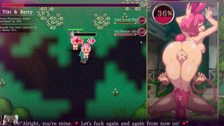 Mage Kanade's Futanari Dungeon Quest - Being dominated by a bunny girl succubo