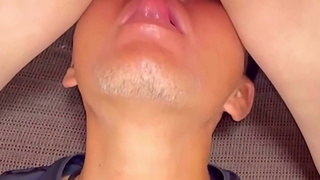 S妻????幸せの鼻クンニ〜オシッコを飲ませてもらい????またクンニ????