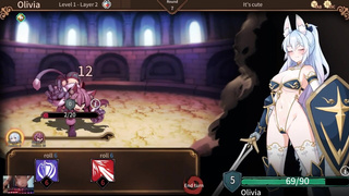 Arena Story Rouge And Princess Knight - Im horny and this monsters are destroying my armor