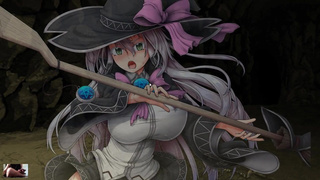 A Witch of Eclipse - Being defeated in a cave full of monsters