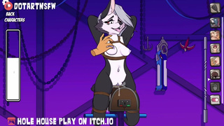 Loona Rope Bondage Spanking Dripping Wet Pussy - Hole House