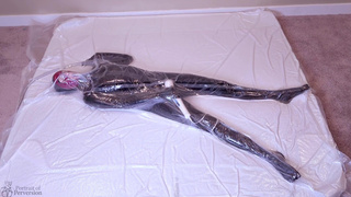 Dollified #1 - A Tiny Vacuum-Sealed Rubber Toy Getting Herself Off With A Magic Wand