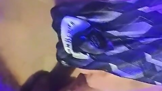 Angel loves choking on daddy's cock