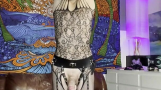 No Escape Vibrator Belt Hanging Orgasm