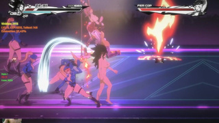 Sexy blonde police woman lesbian harem