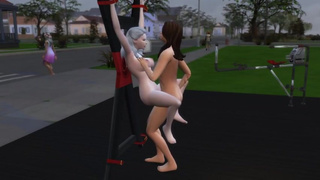 Girl pounded on X Bar