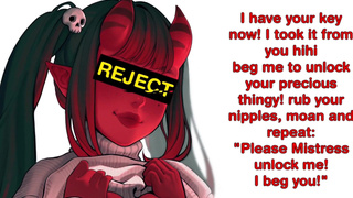 Meru Wraps You Around Her Finger as Her New Slave Hentai Joi (Femdom Censorship Chastity Nippleplay)