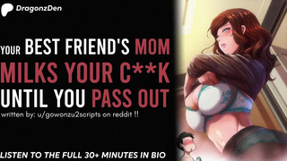 BEST FRIEND’S MOM MILKS YOUR COCK Erotic Audio Roleplay ASMR BEST AUDIO PORN EVER