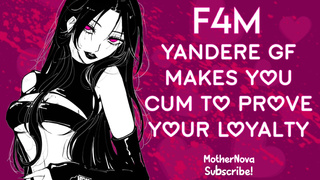 Yandere GF Makes You Cum to Prove Your Loyalty ASMR / Audio Only Roleplay
