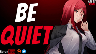 Be Quiet. [Fdom] [Party] [Handjob in the Closet]