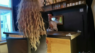 THE BAR EXPERIENCE HUMAN TOILETT BARKEEPER part 1 - ChampagneMistress