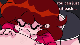 Hentai JOI: Your Mommy Girlfriend takes care of you! (Friday Night Funkin - paizuri, blowjob, sex)