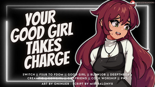 Your Girlfriend Sucks & Fucks You While You Game Audio Roleplay for Men