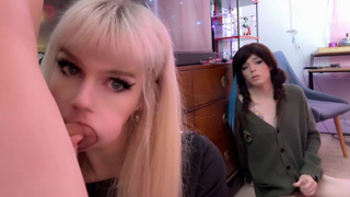Petite Trans Egirl SoapyFate Gets Triple Stacked By PuppygirlXO