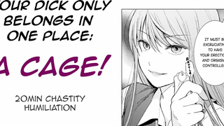 Don't Do ANYTHING Without Master's Permission Chastity Humiliation w/Key Sounds