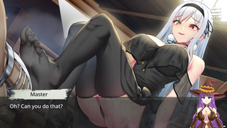 Taming my sub like a dog in The Witch Sexual Prison / 01 / VTuber