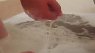 CHASTITY CAGE WASHING MOMMY SAYS I CAN'T BE TRUSTED NOT TO PLAY