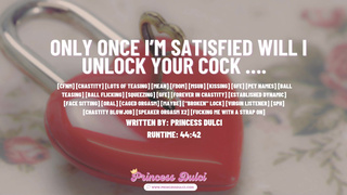 [F4M][OC] Only once I’m satisfied will I unlock your cock …. maybe… [chastity] [fdom] [msub]