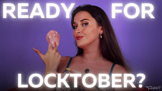 Ready for Locktober? SOPHIA TRUEE CHASTITY