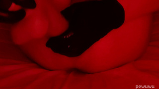 Big dildo made me gape so much