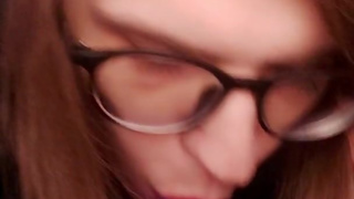 swallowing a dog's dick like a bitch