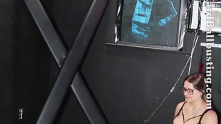 Face Sitting Trapped Balls get Hard Hits and Squeezes Mistress Loow